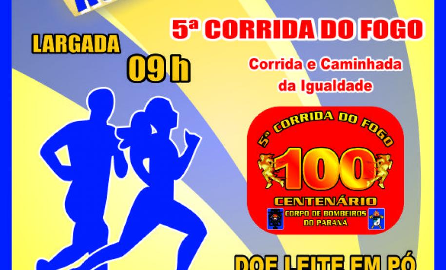 Corrida do Fogo e Caminhada da Igualdade