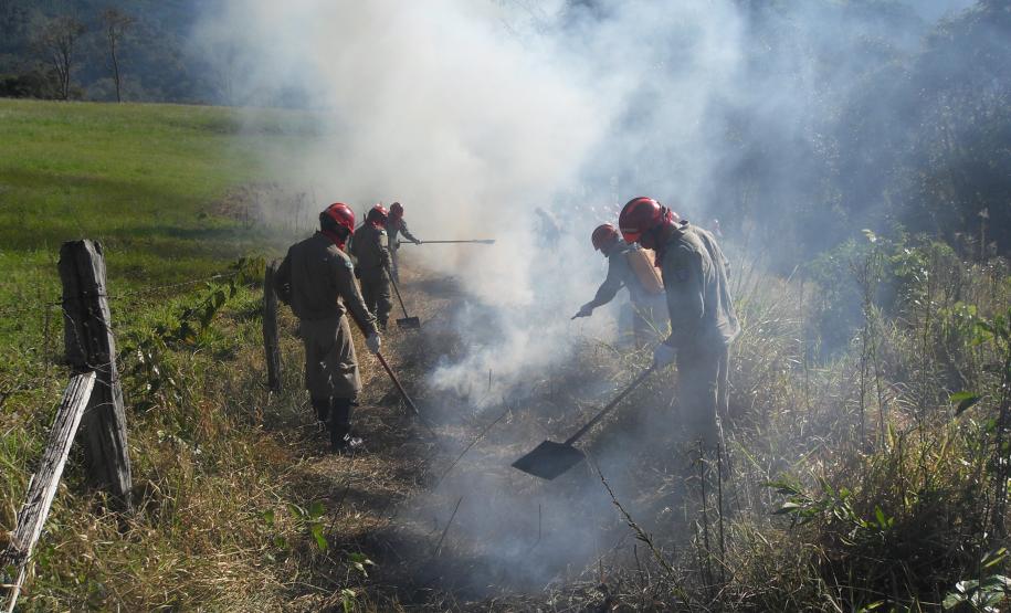 Instrução de Combate à Incêndio Florestal é realizada no CFSD