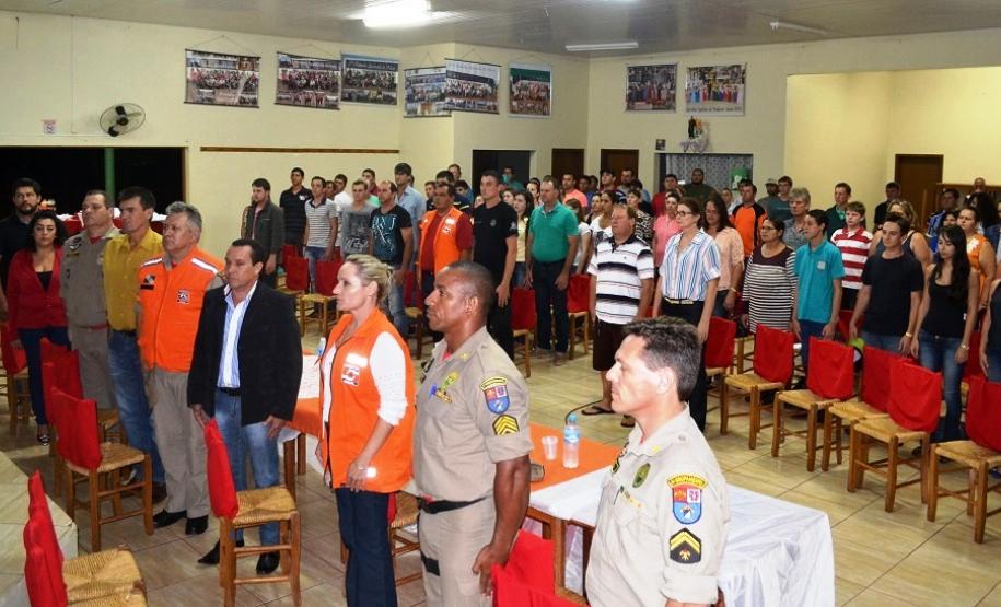 Abertura do Curso de Brigadista Comunitário em Três Barras do Paraná