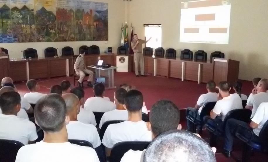 Aula Inaugural do Curso de Formação de Soldados Turma 2016 – Núcleo CEI