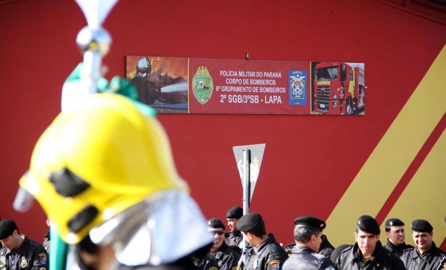Seção de Bombeiro Militar da Lapa é inaugurada pelo Governo do Estado