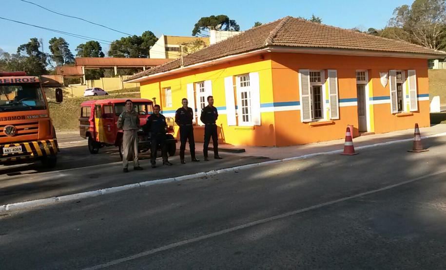 Inspeção do Comandante do Corpo de Bombeiros