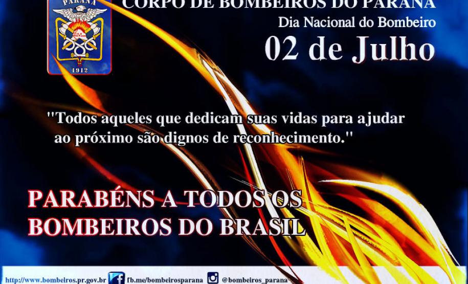 Homenagem ao Dia Nacional do Bombeiro