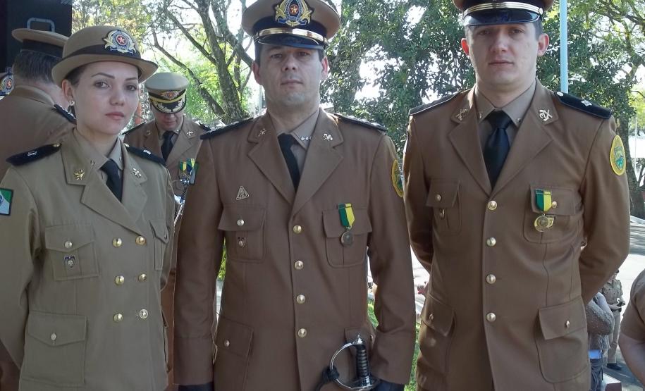 Bombeiros participam do aniversário da Polícia Militar