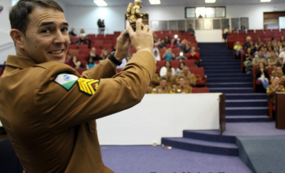 15-07-2016 Formatura do Curso de Aperfeiçoamento de Sargento (CAS) do Corpo de Bombeiros do Estado do Paraná, a solenidade foi feita na Câmara dos Vereadores de Pinhais na RMC. Na foto o Sargento Miguel Toth Junior.