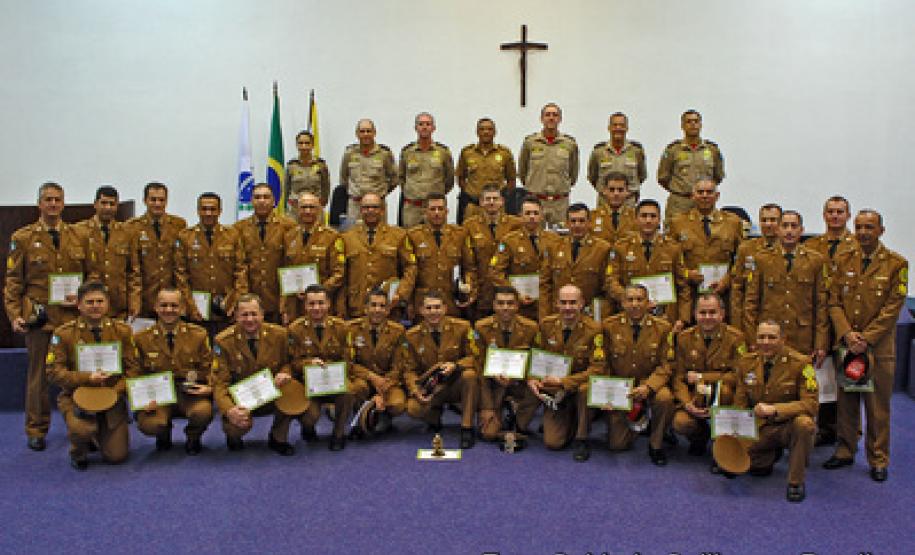 15-07-2016 Formatura do Curso de Aperfeiçoamento de Sargento (CAS) do Corpo de Bombeiros do Estado do Paraná, a solenidade foi feita na Câmara dos Vereadores de Pinhais na RMC.