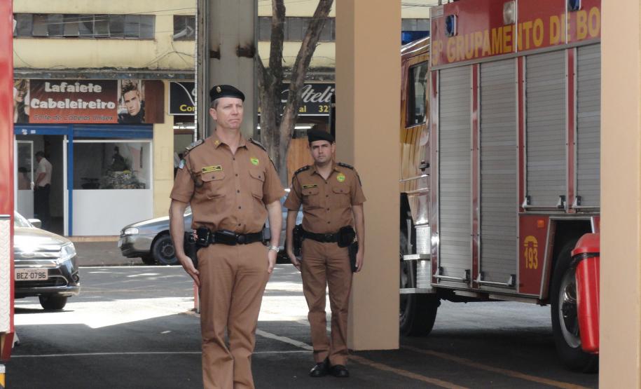 5º GB recebe visita do Comandante Geral