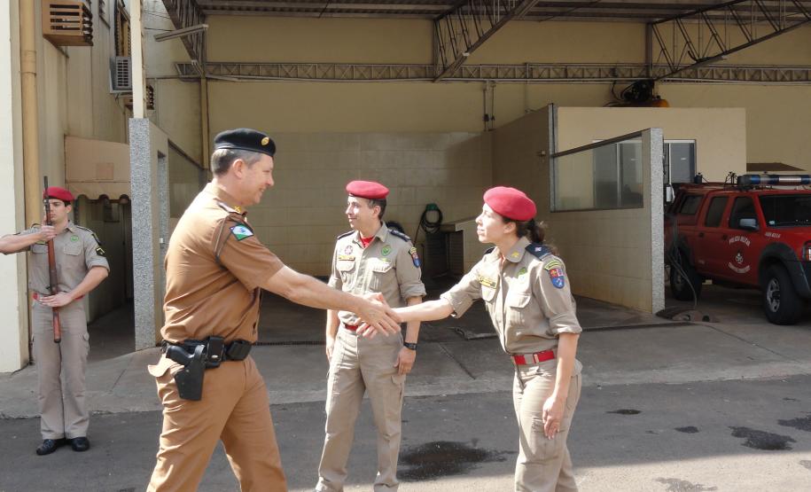 5º GB recebe visita do Comandante Geral