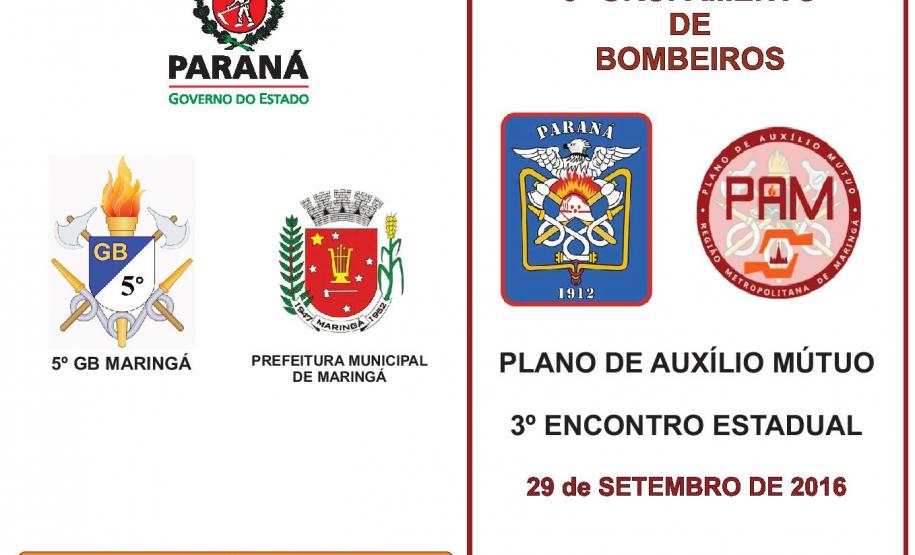 Convite para o PAM (Plano de Auxílio Mútuo) de Maringá