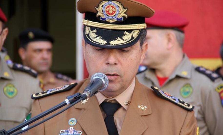 Coronel Ferreira, ex-Comandante do Corpo de Bombeiros do Paraná