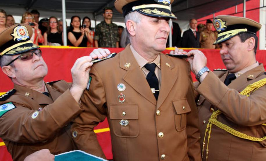 Comandante do Corpo de Bombeiros, Coronel Pombo