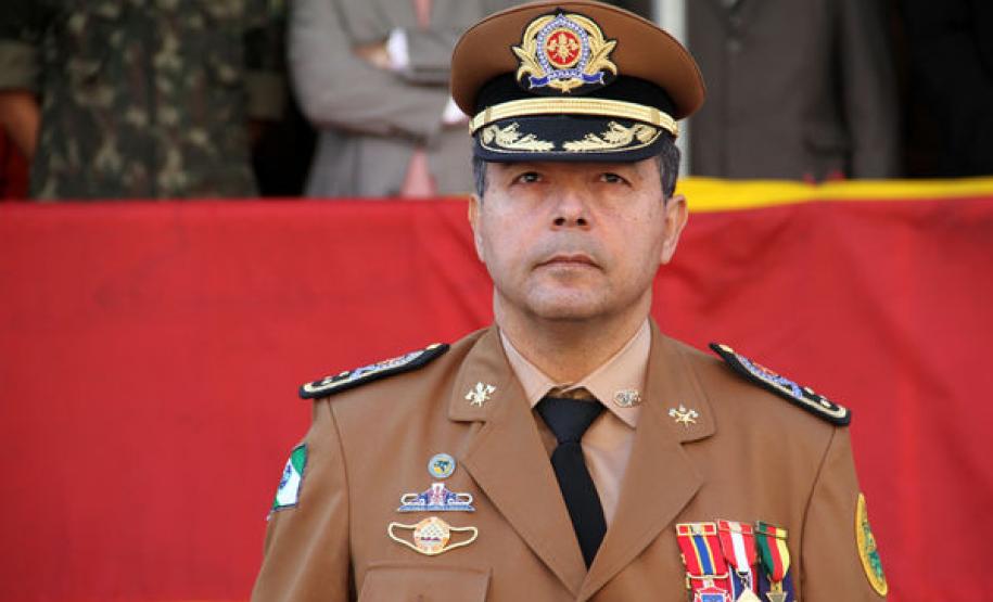 Coronel Ferreira, ex-Comandante do Corpo de Bombeiros do Paraná