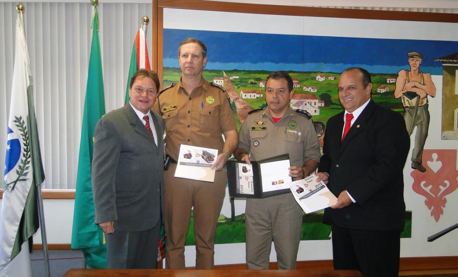 Corpo de Bombeiros do Paraná recebe homenagem da Câmara Municipal de Curitiba