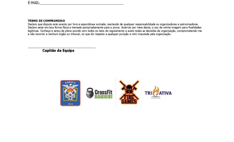 Competição - FIRE GAMES Competição - FIRE GAMES