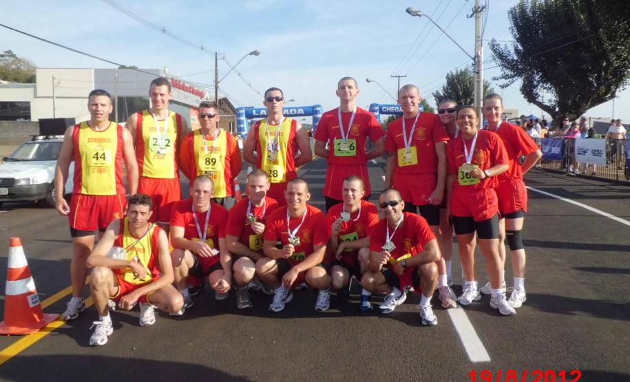 Atletas da corporação