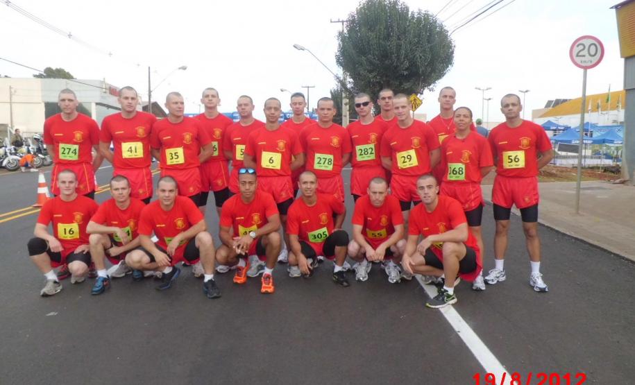 Atletas da corporação