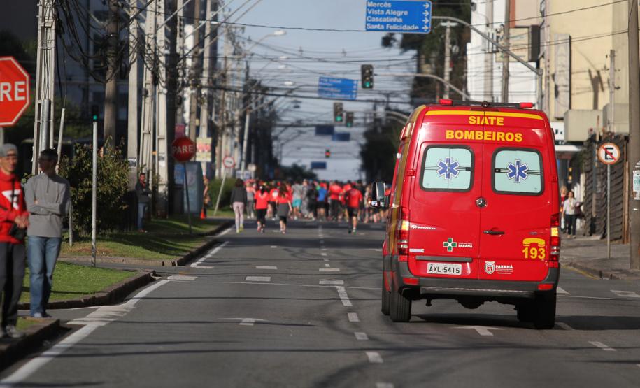 Curitiba, 12 de Novembro de 2016.  1° Corrida do Fogo, do Corpo de Bombeiros do Paraná.