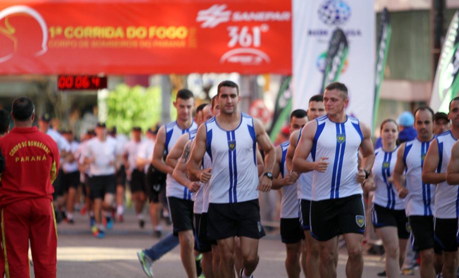 Curitiba, 12 de Novembro de 2016.  1° Corrida do Fogo, do Corpo de Bombeiros do Paraná.