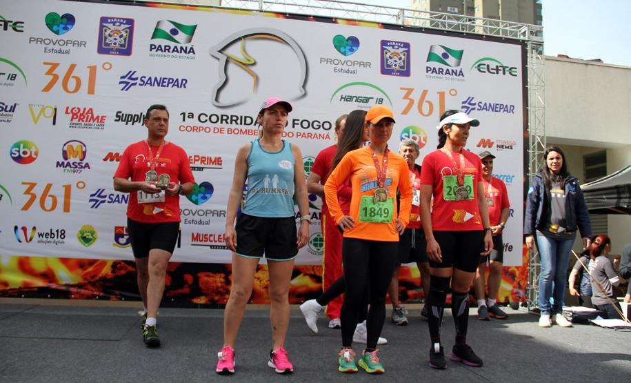 Curitiba, 12 de Novembro de 2016.  1° Corrida do Fogo, do Corpo de Bombeiros do Paraná.