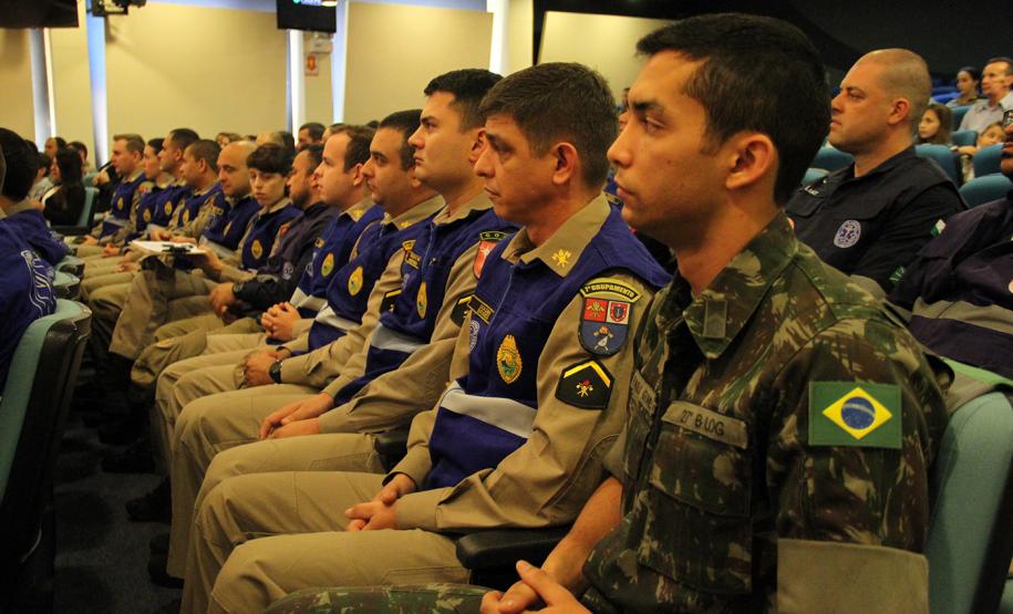 Formatura do Curso de Socorrista.