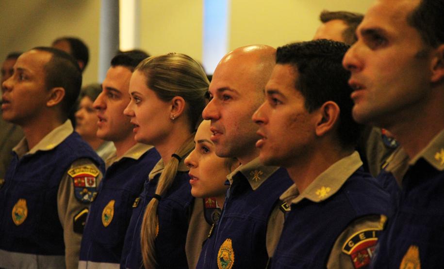 Formatura do Curso de Socorrista.