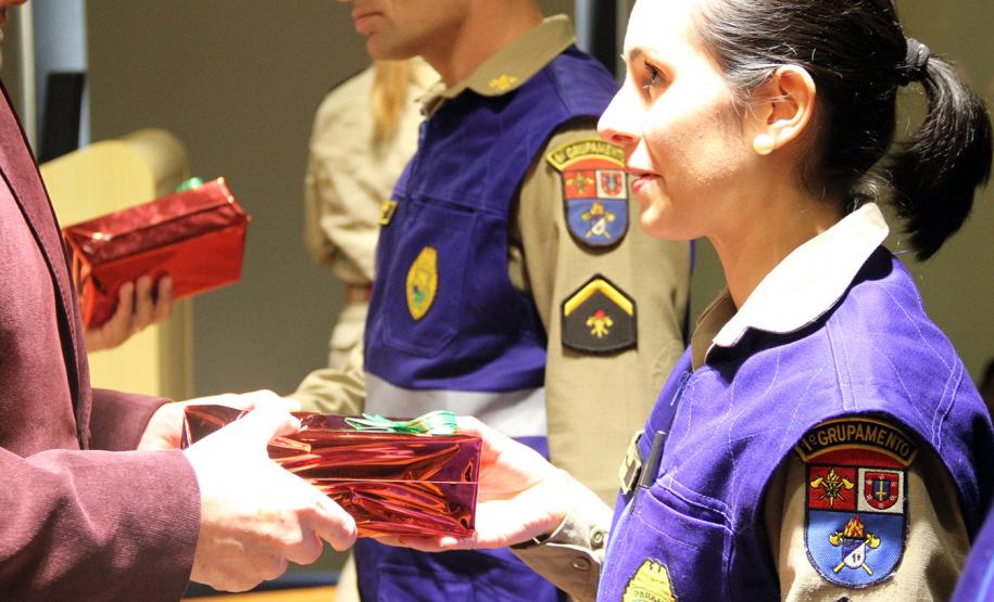 Formatura do Curso de Socorrista.