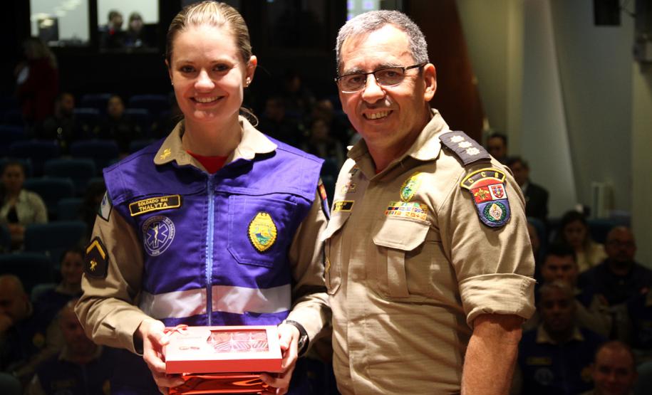 Formatura do Curso de Socorrista.