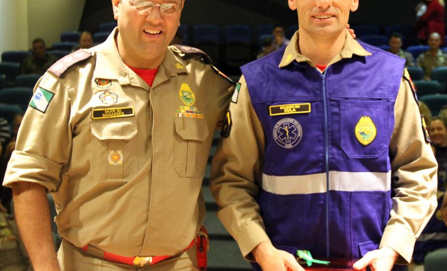 Formatura do Curso de Socorrista.