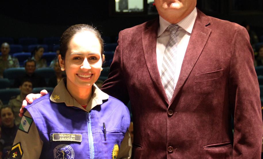 Formatura do Curso de Socorrista.