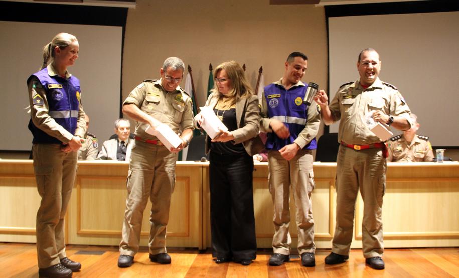 Formatura do Curso de Socorrista.