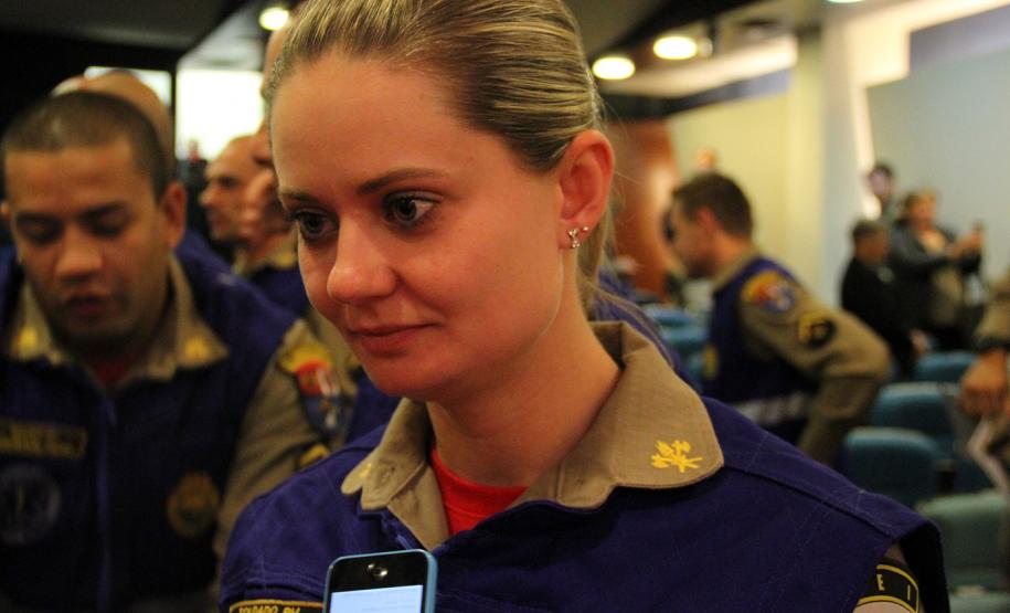 Formatura do Curso de Socorrista.