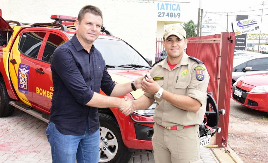 Corpo de Bombeiros de Fazenda Rio Grande recebe nova viatura e inaugura novo centro de treinamento físico