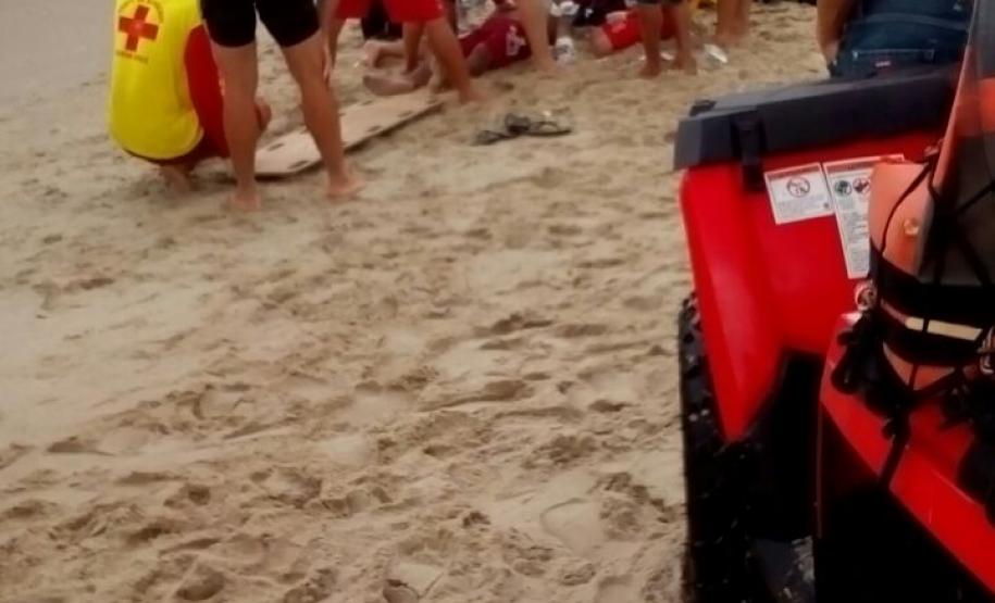 Afogamento no Balneário Marajó – Matinhos 2