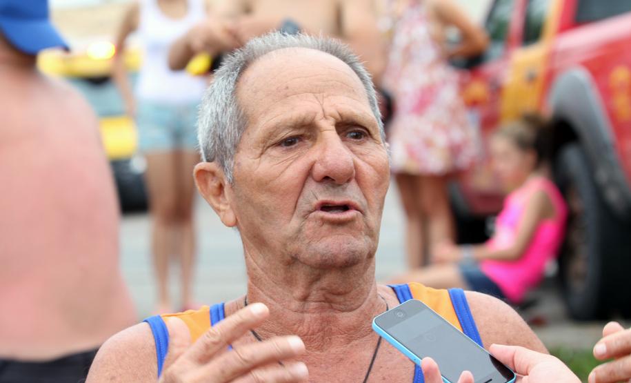 07-01-2017 Travessia Anual dos Bombeiros Veteranos em Guaratuba.
