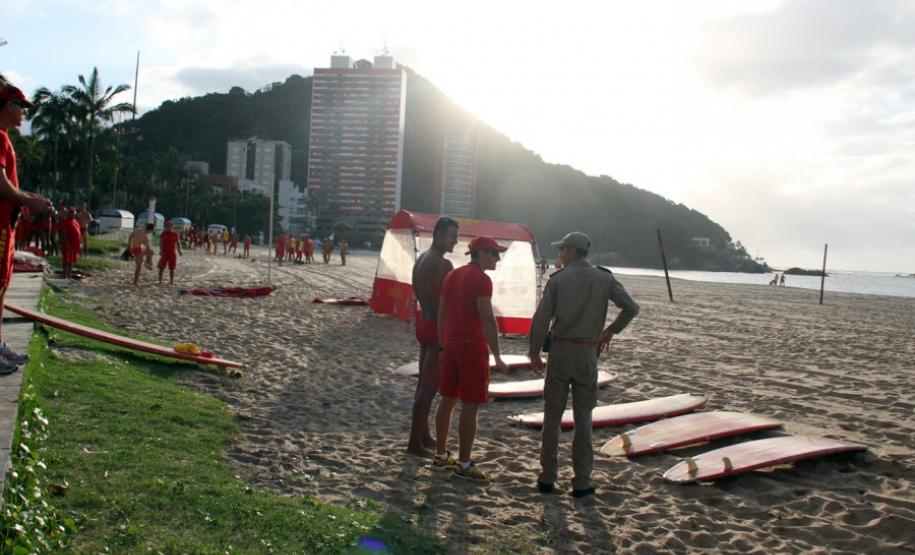 Guarda-vidas se reúnem para a 20ª edição do Troféu Elite do Corpo de Bombeiros no Litoral do estado
