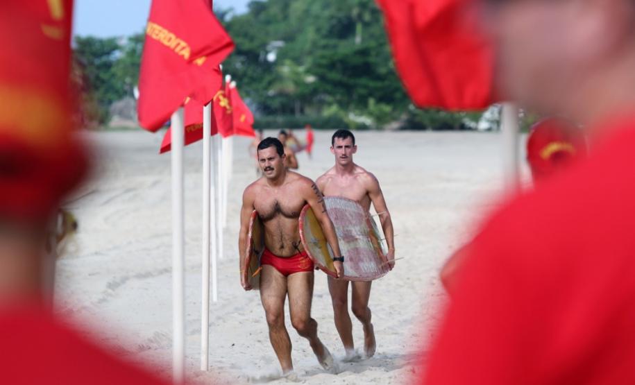 Guarda-vidas se reúnem para a 20ª edição do Troféu Elite do Corpo de Bombeiros no Litoral do estado