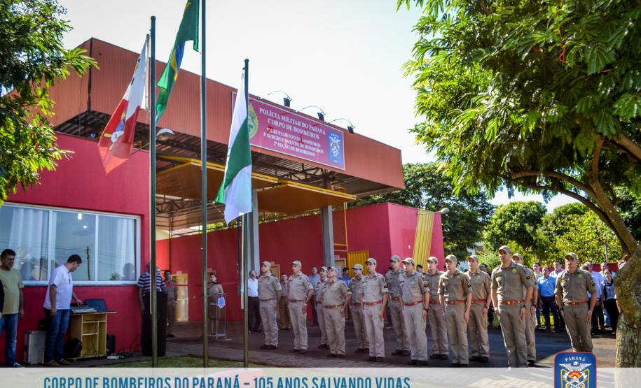 Corpo de Bombeiros inaugura quartel em São Miguel do Iguaçu