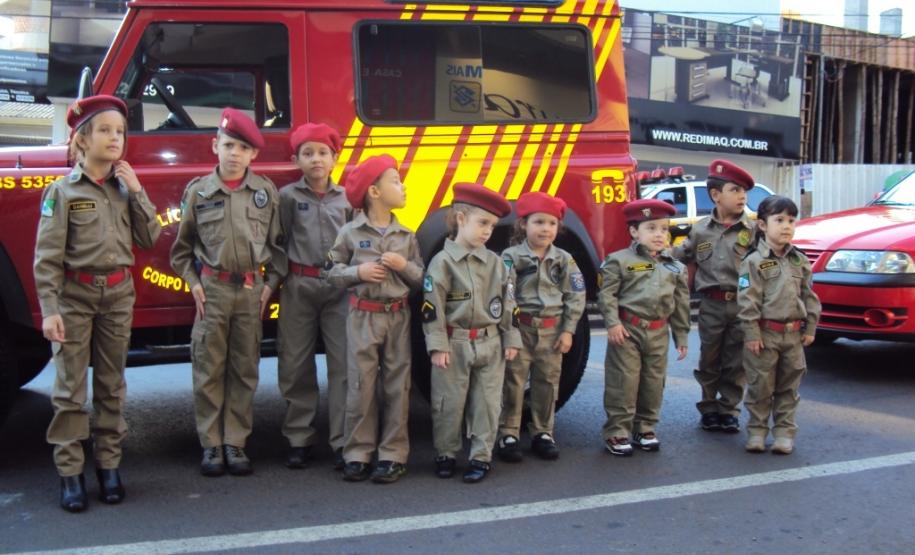 Desfile em Pato Branco