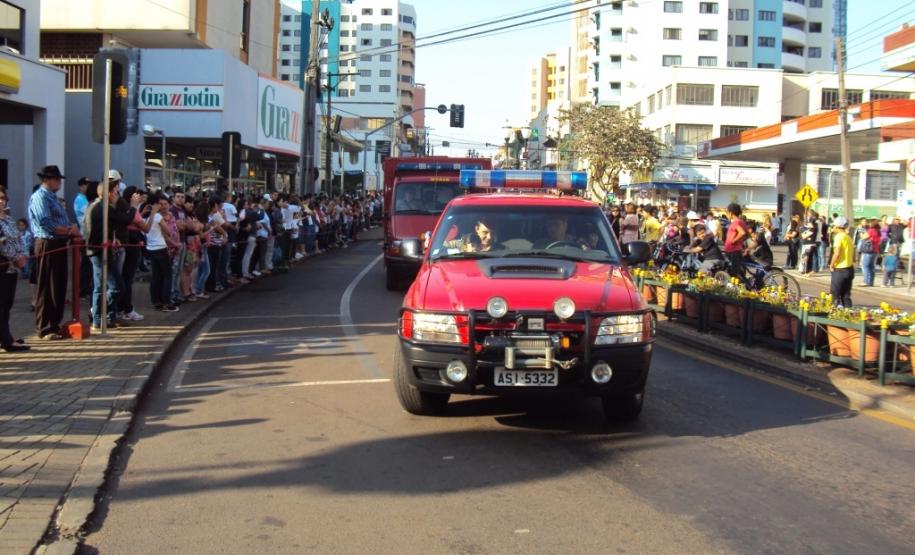 Desfile em Pato Branco