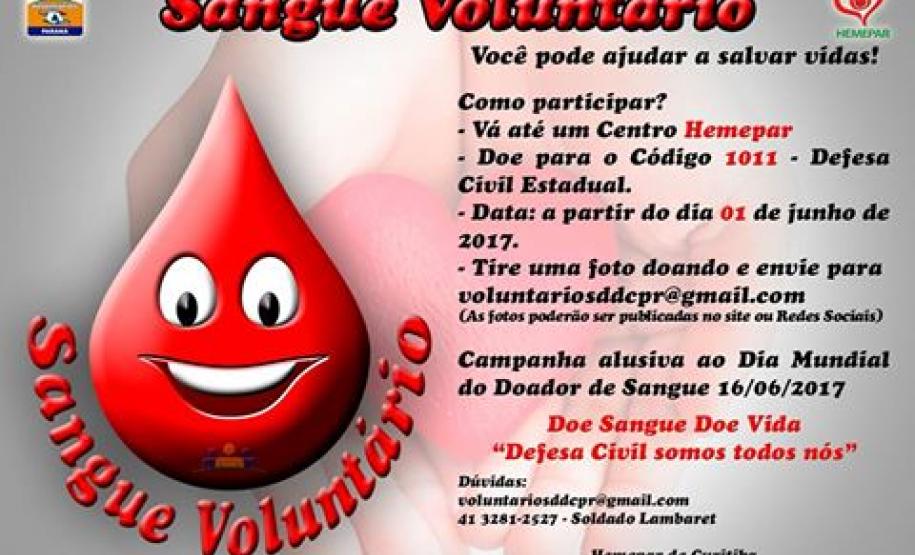 Campanha Sangue Voluntário Campanha Sangue Voluntário
