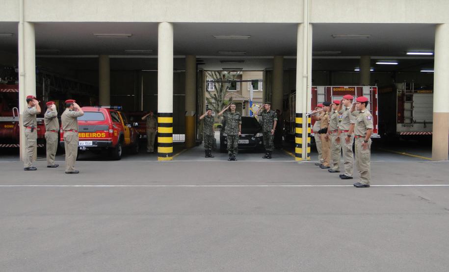 Visista do Comandante da Artilharia Divisionária da 5º Divisão de Exército ao CCB