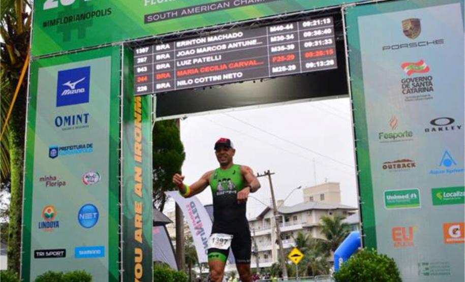Bombeiro consegue classificação para o mundial de Ironman