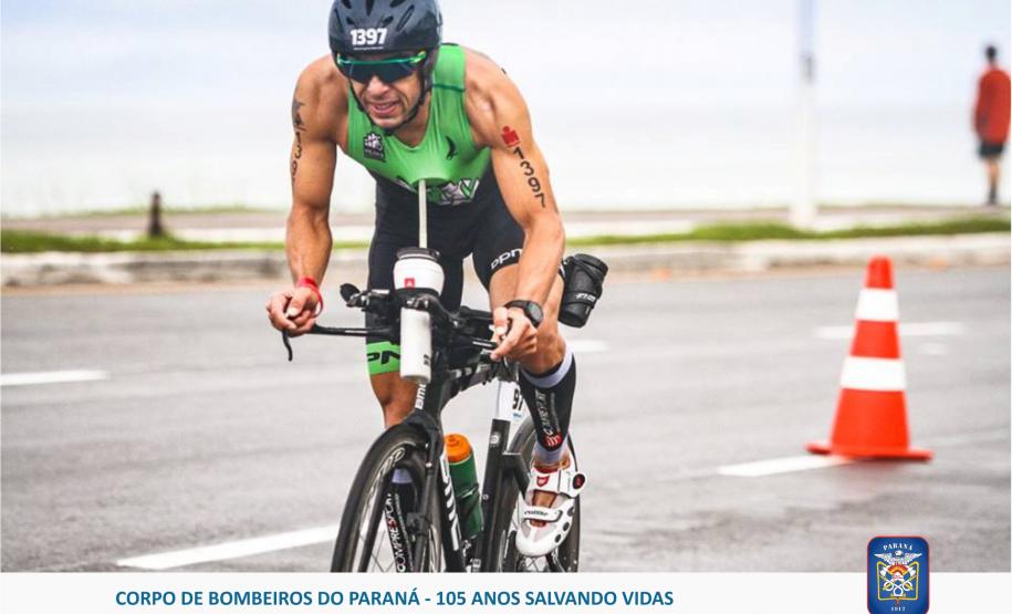 Bombeiro consegue classificação para o mundial de Ironman
