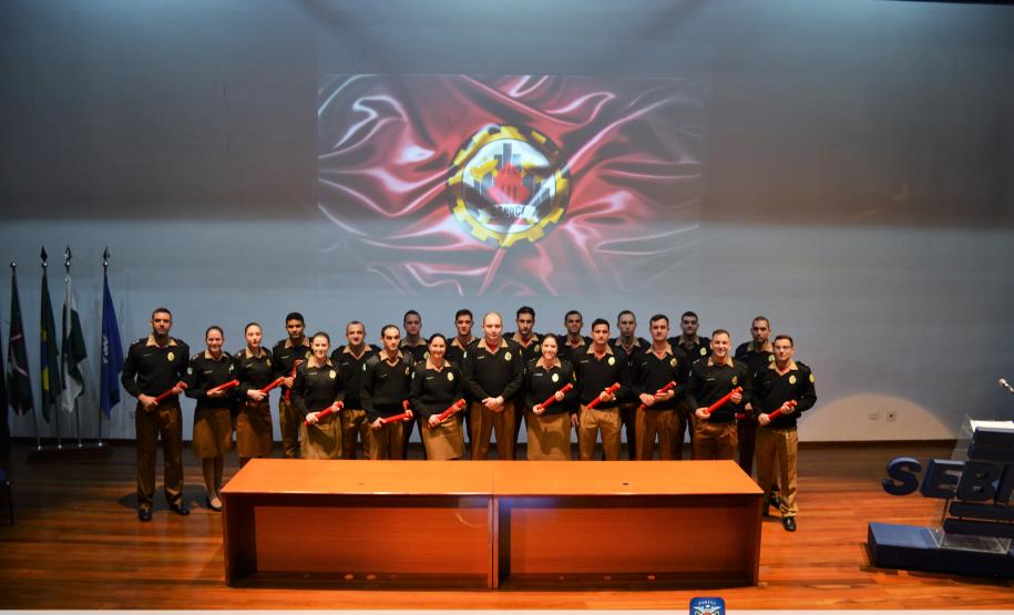 Formatura do primeiro Curso de Segurança Contra Incêndio –Turma 2017