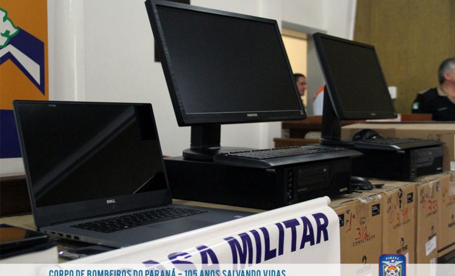 Corpo de Bombeiros recebe novos equipamentos da Coordenação Estadual de Proteção e Defesa Civil