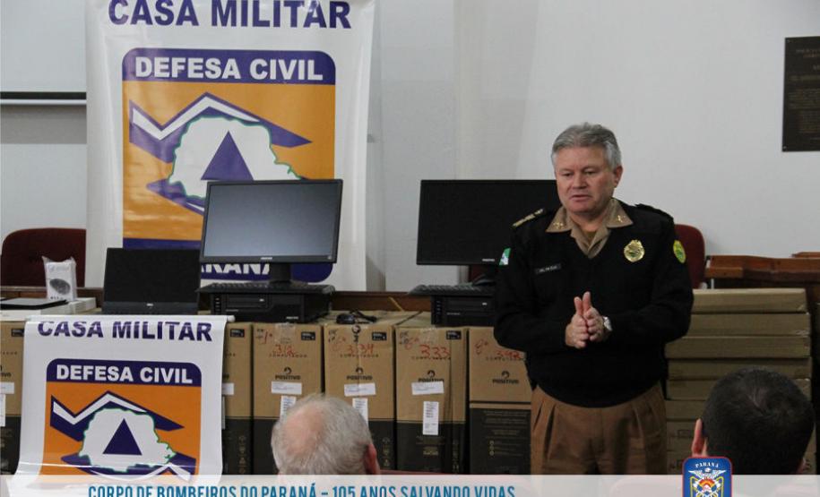 Corpo de Bombeiros recebe novos equipamentos da Coordenação Estadual de Proteção e Defesa Civil