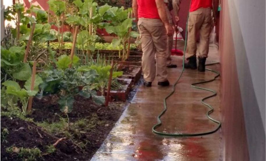 Alunos Sargentos Realizam Ação Comunitária do CMEI de Piraquara