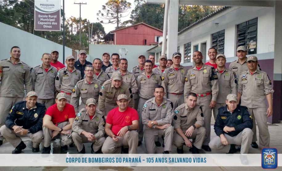 Alunos Sargentos Realizam Ação Comunitária do CMEI de Piraquara