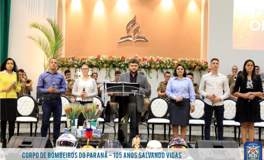 Cerimônia de agradecimento a Deus pelos 163 anos da Polícia Militar reúne centenas de pessoas na Capital