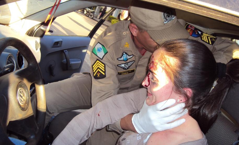 Simulado de Acidente acontece na Semana Nacional do Trânsito